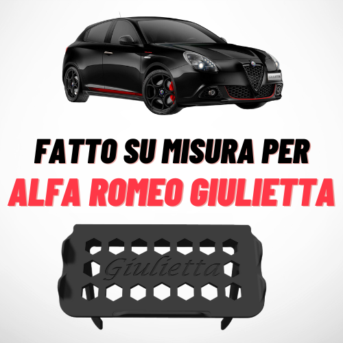 Supporto Telefono per Alfa Romeo Giulietta Porta Cellulare Auto Portaoggetti DNA