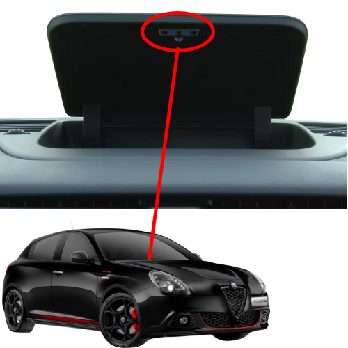 Clip Vano Portaoggetti Alfa Romeo Giulietta Gancio Chiusura Cassettino x10 Pezzi