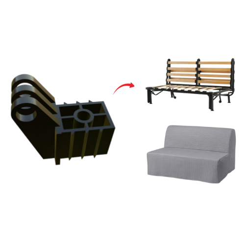 IKEA LYCKSELE Ricambio Cerniera Letto Sedia Rinforzato Clip Ricambio Compatibile